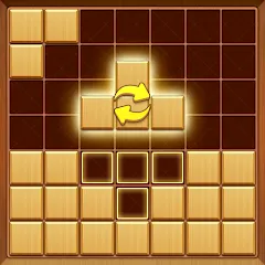 Взломанная Wood Block Puzzle Addictive  [МОД Много монет] - последняя версия apk на Андроид