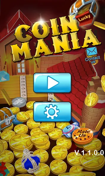 AE Coin Mania : Arcade Fun (Эй Это Мания Монет)  [МОД Бесконечные деньги] Screenshot 1