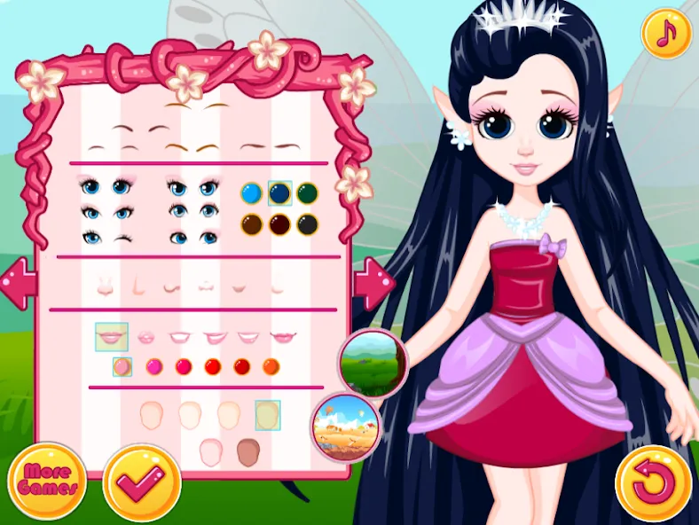 Fairy Dress Up - Girls Games  [МОД Все открыто] Screenshot 3