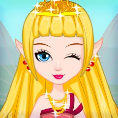 Взлом Fairy Dress Up - Girls Games  [МОД Все открыто] - стабильная версия apk на Андроид