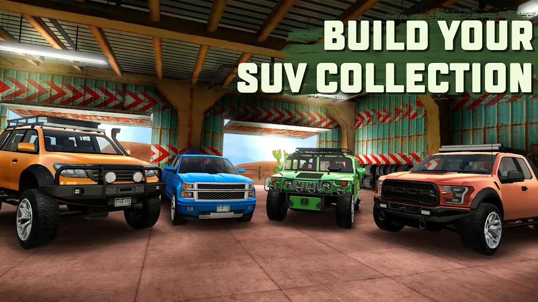 Extreme SUV Driving Simulator (Экстримный симулятор вождения внедорожников)  [МОД Меню] Screenshot 4