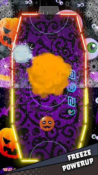 Air Hockey Glow HD Ultimate 2D (Эйр)  [МОД Много монет] Screenshot 4