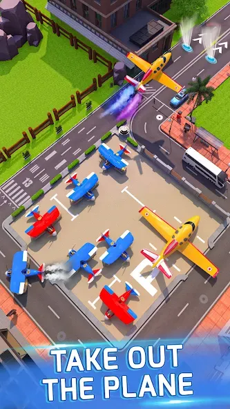 Runway Parking Jam (Ранвей Паркинг Джем)  [МОД Бесконечные деньги] Screenshot 2