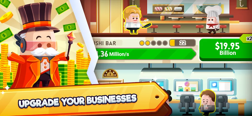 Cash, Inc. Fame & Fortune Game  [МОД Меню] Screenshot 3