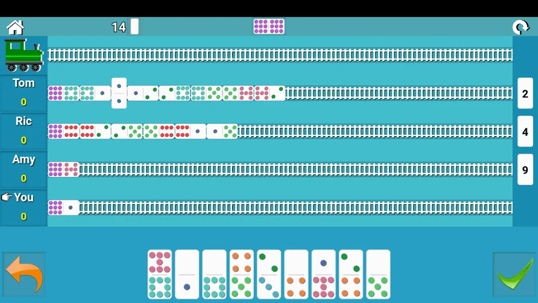 Train Dominoes (Трейн Доминос)  [МОД Unlocked] Screenshot 3