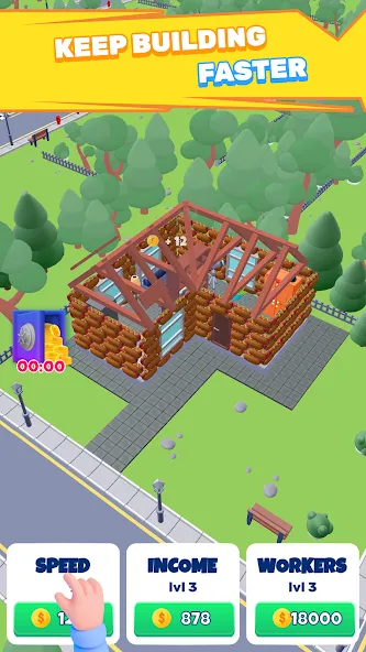 DIY Building - Master Block 3D (ДИУАЙ Билдинг)  [МОД Меню] Screenshot 3