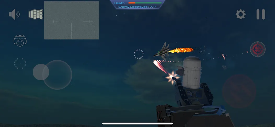 C-RAM Simulator: Air defense  [МОД Бесконечные деньги] Screenshot 1