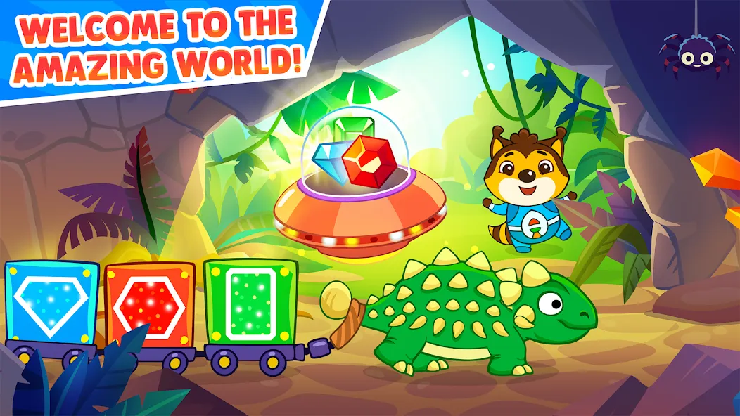 Dinosaur games for toddlers  [МОД Unlimited Money] Screenshot 1