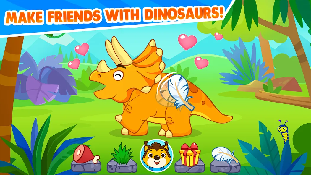 Dinosaur games for toddlers  [МОД Unlimited Money] Screenshot 4