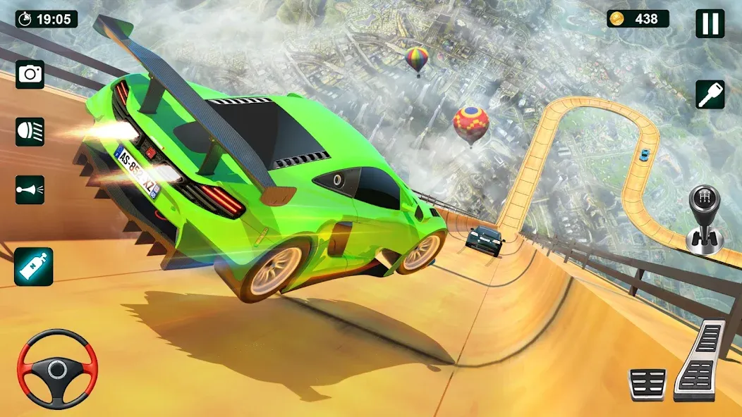 GT Car Stunt 3D: Ramp Car Game  [МОД Unlimited Money] Screenshot 5