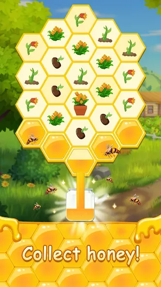 Honey Bottles - merge puzzle (Хани Ботлс)  [МОД Много монет] Screenshot 4