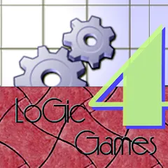 Взломанная 100/4 Logic Games-Time Killers  [МОД Unlimited Money] - стабильная версия apk на Андроид