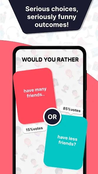 Would u Rather? Party Game  [МОД Unlimited Money] Screenshot 4