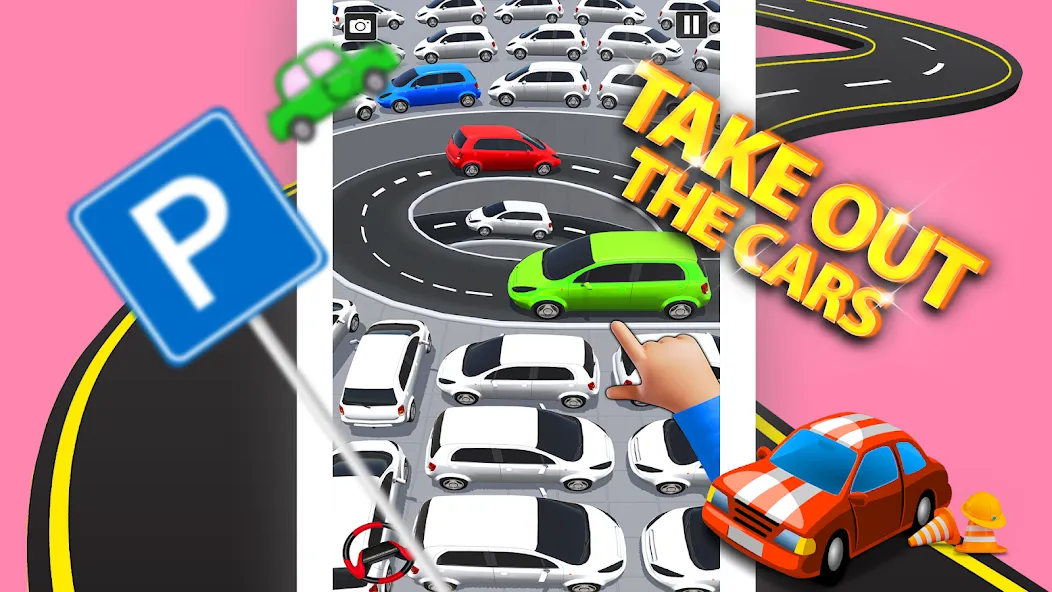 Park Master: Car Parking Jam (Парк Мастер)  [МОД Menu] Screenshot 3