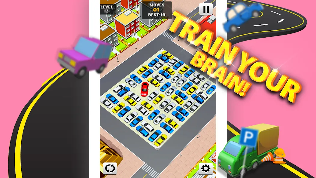 Park Master: Car Parking Jam (Парк Мастер)  [МОД Menu] Screenshot 4