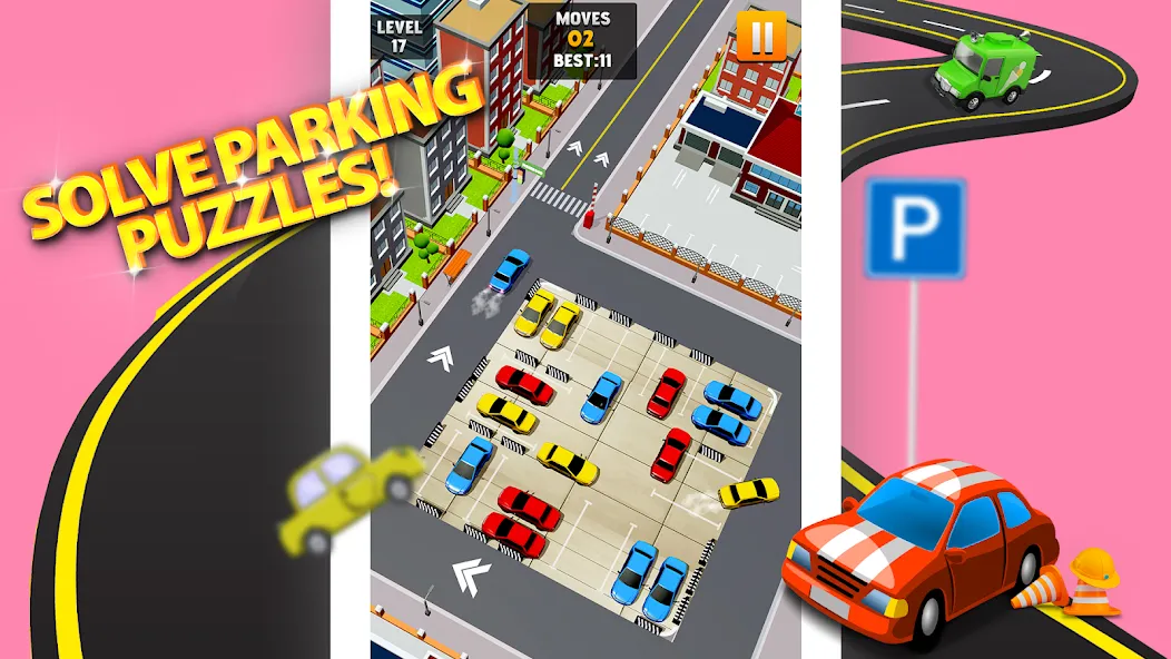 Park Master: Car Parking Jam (Парк Мастер)  [МОД Menu] Screenshot 5