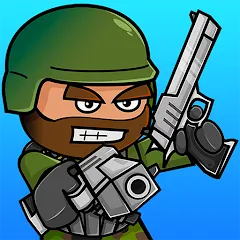 Скачать взломанную Mini Militia - War.io (Мини Милития)  [МОД Много монет] - полная версия apk на Андроид