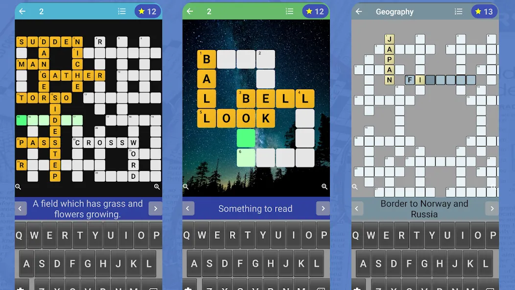 English Crossword puzzle (Английский кроссворд)  [МОД Все открыто] Screenshot 1