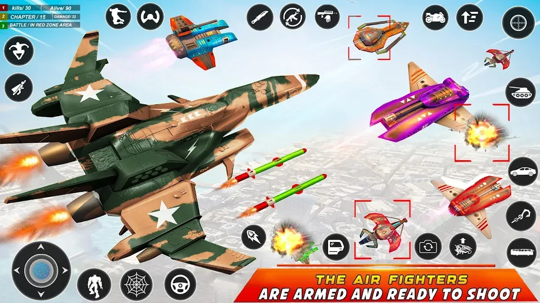 Army Bus Robot Car Game 3d  [МОД Unlimited Money] Screenshot 2