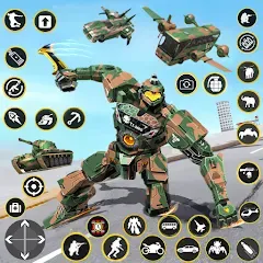 Скачать взлом Army Bus Robot Car Game 3d  [МОД Unlimited Money] - последняя версия apk на Андроид