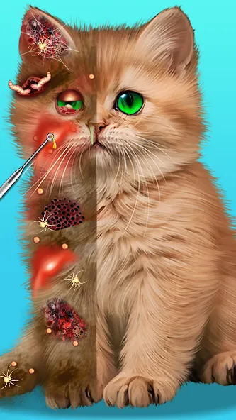 Virtual Cat ASMR Spa Makeover (Виртуальный кот  Спа Мэйкавер)  [МОД Menu] Screenshot 1