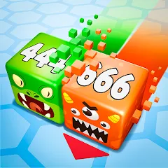 Взломанная Cube Zone io  [МОД Mega Pack] - последняя версия apk на Андроид