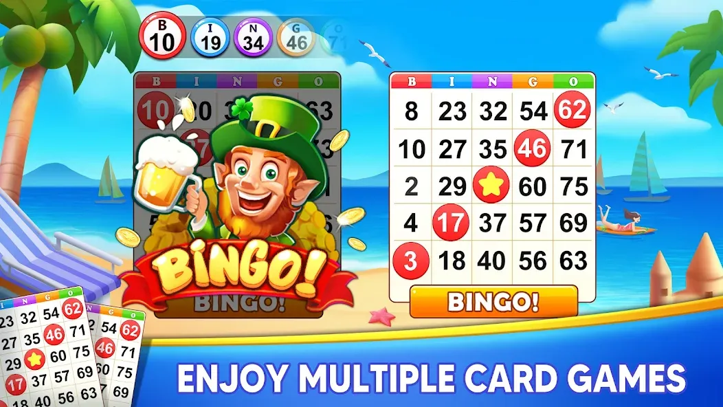 Bingo Holiday: Live Bingo Game  [МОД Menu] Screenshot 2