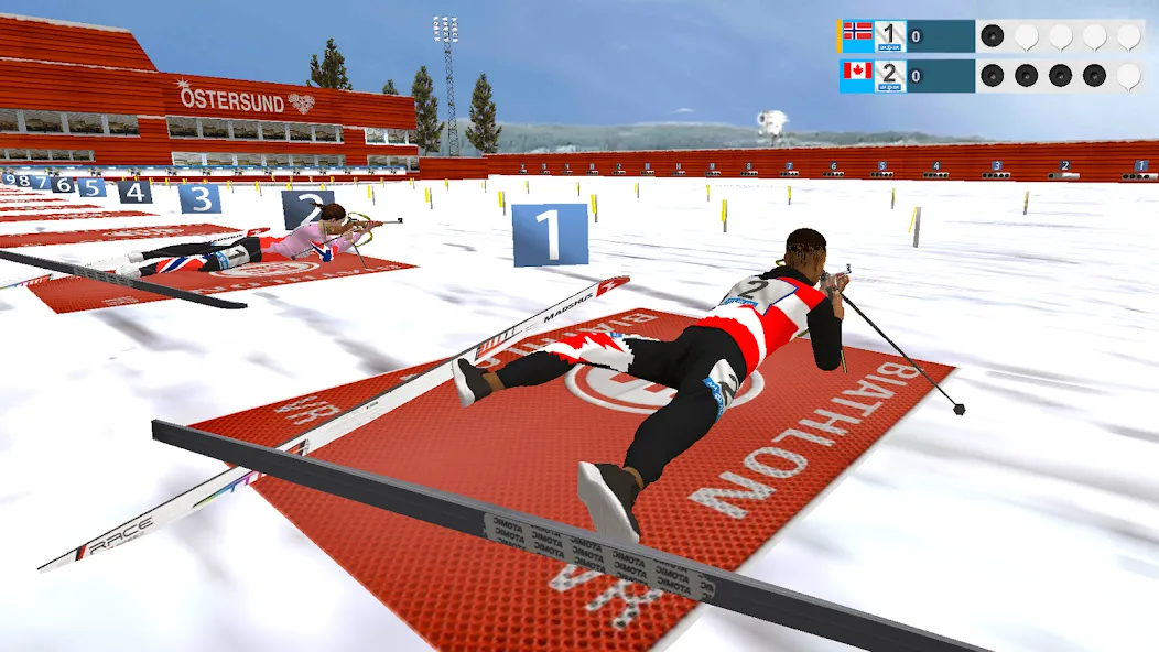 Biathlon VR (Биатлон )  [МОД Меню] Screenshot 2