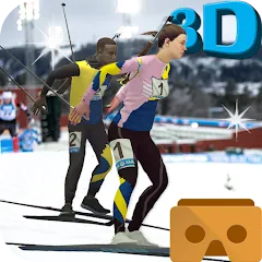 Скачать взломанную Biathlon VR (Биатлон )  [МОД Меню] - стабильная версия apk на Андроид