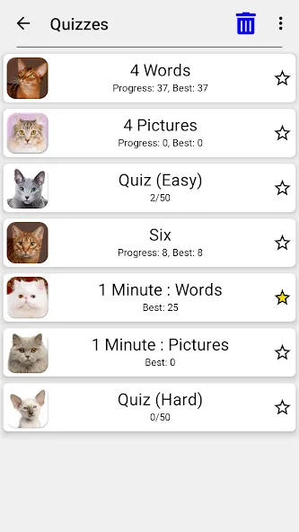 Cats Quiz Guess Popular Breeds  [МОД Бесконечные деньги] Screenshot 5