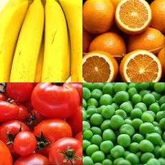 Взломанная Fruit and Vegetables - Quiz  [МОД Бесконечные монеты] - стабильная версия apk на Андроид