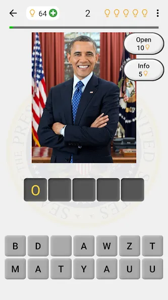 US Presidents and History Quiz  [МОД Много монет] Screenshot 1