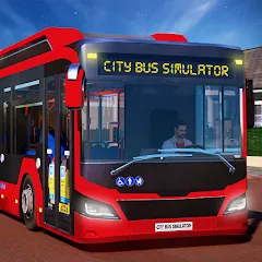 Скачать взломанную City Bus Simulator: Bus Games (Риал Сити Бас Симулятор Геймс)  [МОД Mega Pack] - последняя версия apk на Андроид