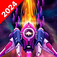 Взломанная Galaxy Attack - Space Shooter (Гэлэкси Атак)  [МОД Unlocked] - полная версия apk на Андроид