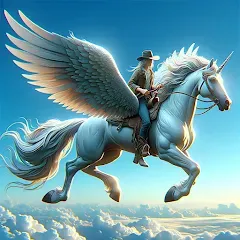 Взломанная The Flying Horse: Unicorn (Зе Флайинг Хорс)  [МОД Menu] - стабильная версия apk на Андроид