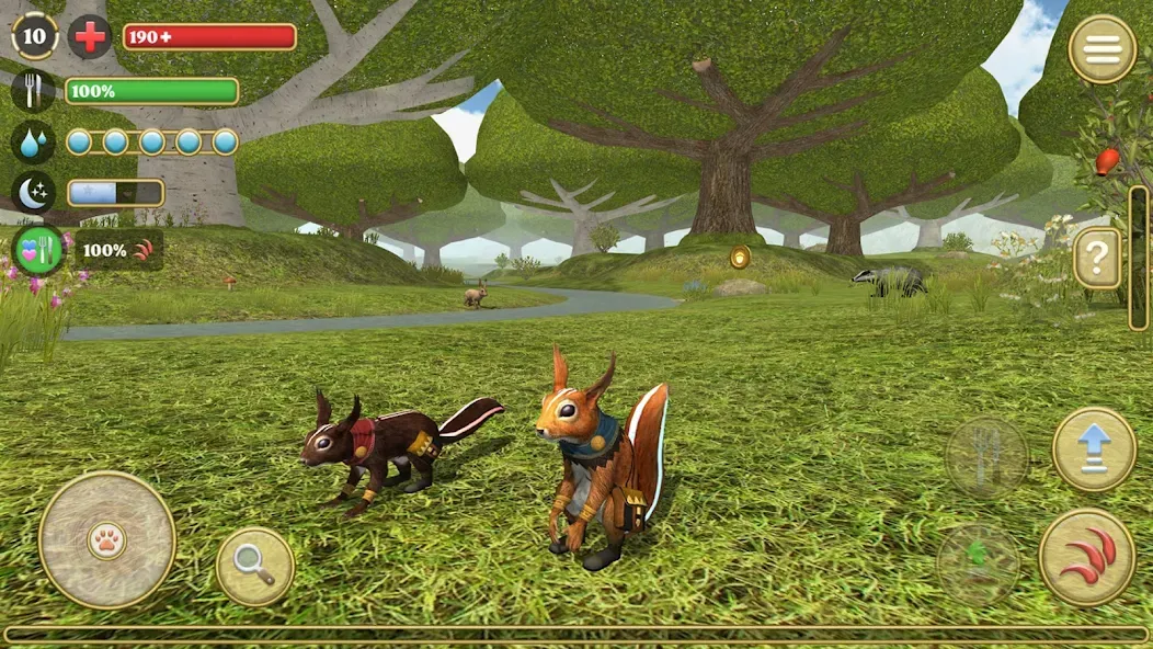 Squirrel Simulator 2 : Online  [МОД Mega Pack] Screenshot 1