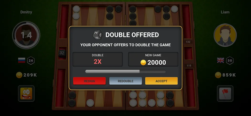 Backgammon Champs - Board Game (Бэкгаммон Чемпс)  [МОД Много денег] Screenshot 3