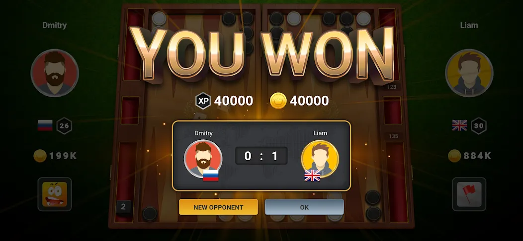 Backgammon Champs - Board Game (Бэкгаммон Чемпс)  [МОД Много денег] Screenshot 4