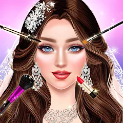 Взломанная Dress Up Fashion: Makeup Games  [МОД Все открыто] - полная версия apk на Андроид