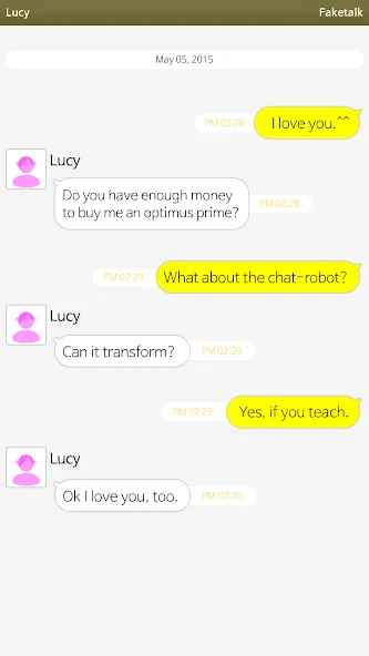 Faketalk - Chatbot (Фэйкталк)  [МОД Unlimited Money] Screenshot 2