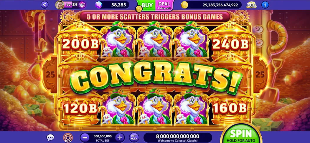 Club Vegas Slots Casino Games (Клуб Вегас)  [МОД Бесконечные деньги] Screenshot 3