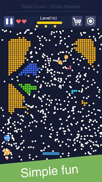 Balls Crush - Bricks Breaker (Боллз Краш)  [МОД Menu] Screenshot 5