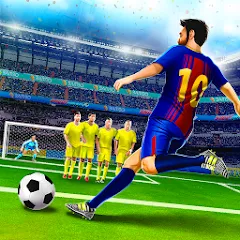 Скачать взломанную Shoot Goal: World Leagues (Шут Гоал)  [МОД Все открыто] - последняя версия apk на Андроид