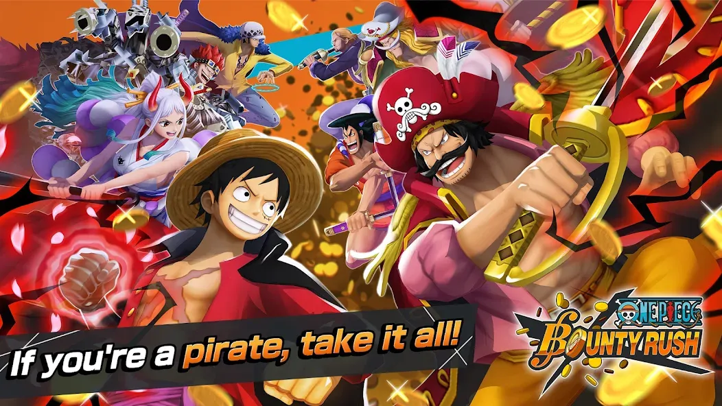 ONE PIECE Bounty Rush (ВАН ПИС Баунти Раш)  [МОД Бесконечные деньги] Screenshot 1