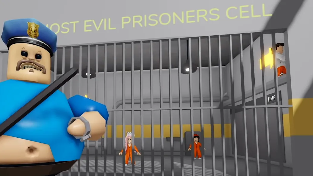 Barry Prison Escape JailBreak (Барри Побег из тюрьмы )  [МОД Menu] Screenshot 1