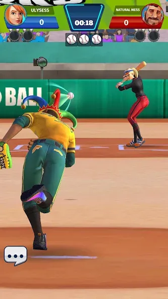 Baseball Club: PvP Multiplayer (Бейсбольный клуб)  [МОД Бесконечные монеты] Screenshot 2