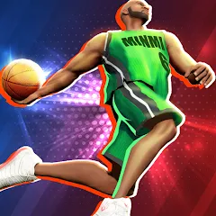 Взломанная Basketball Grand Slam (Баскетбол Гранд Слэм)  [МОД Menu] - последняя версия apk на Андроид