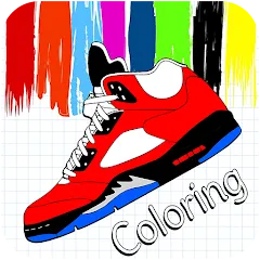 Скачать взлом Basketball Shoes Coloring Book (Раскраска кроссовок для баскетбола)  [МОД Menu] - полная версия apk на Андроид