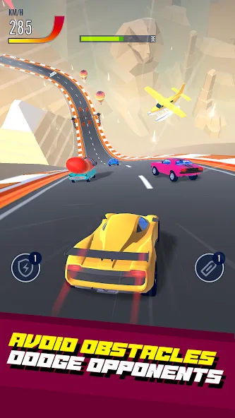 Car Race 3D - Racing Master (С  3D  Гонки на автомобилях 3D)  [МОД Бесконечные монеты] Screenshot 2