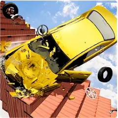 Скачать взломанную Beam Drive Crash Death Stair C (Бим Драйв Краш Дэт Стэр С)  [МОД Меню] - полная версия apk на Андроид